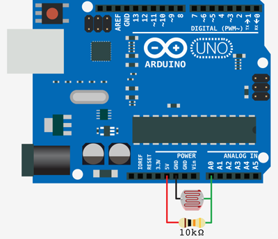 arduino-LDR-photoresistor